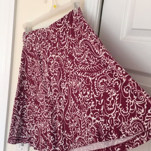 Loft graphic floral skirt - Picture 4 of 5